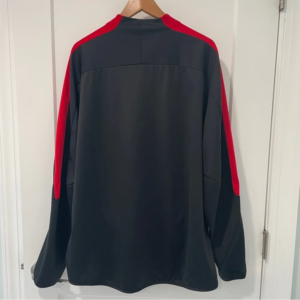 PUMA Scuderia Ferrari T7 Black Red Full Zip Pockets Racing Track Jacket (XL) - Picture 2 of 13